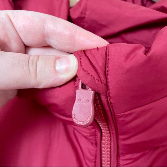 Save The Duck Jaceleyn Longline Puffer Jacket Red Size 1X - Picture 5 of 12